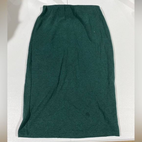 Elegant Green Pencil Skirt small - Picture 1 of 4